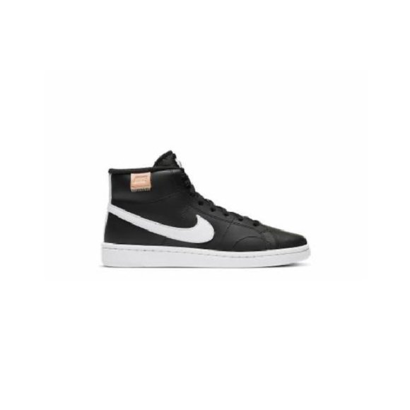 Nike Shoes - Women's Nike Court Royale 2 Mid Sneakers in Black/White Size 8.5 Medium